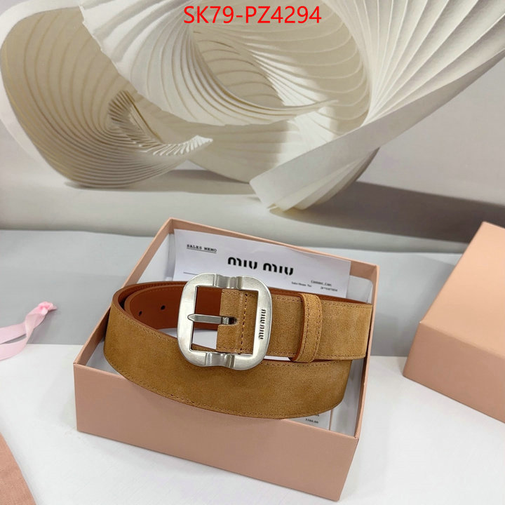 Belts-MIU MIU where can i buy ID: PZ4294 $: 79USD