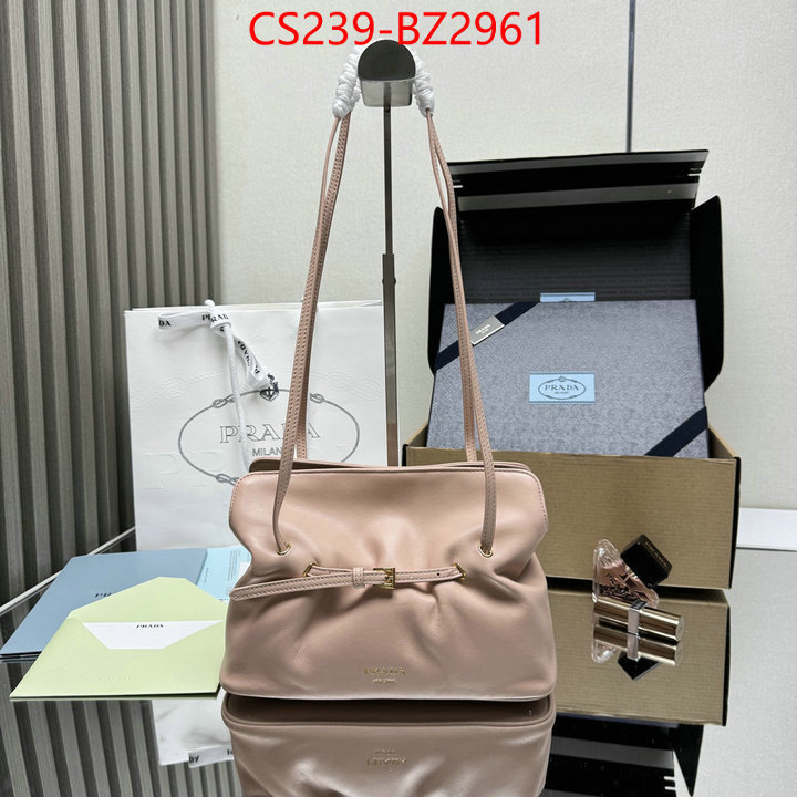 Prada Bags(TOP)-Crossbody- 7 star ID: BZ2961 $: 239USD,
