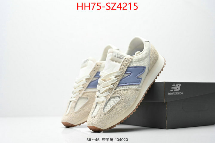 Men Shoes-New Balance where can you buy replica ID: SZ4215 $: 75USD