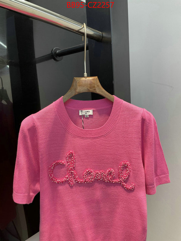 Clothing-Chanel quality aaaaa replica ID: CZ2257 $: 95USD