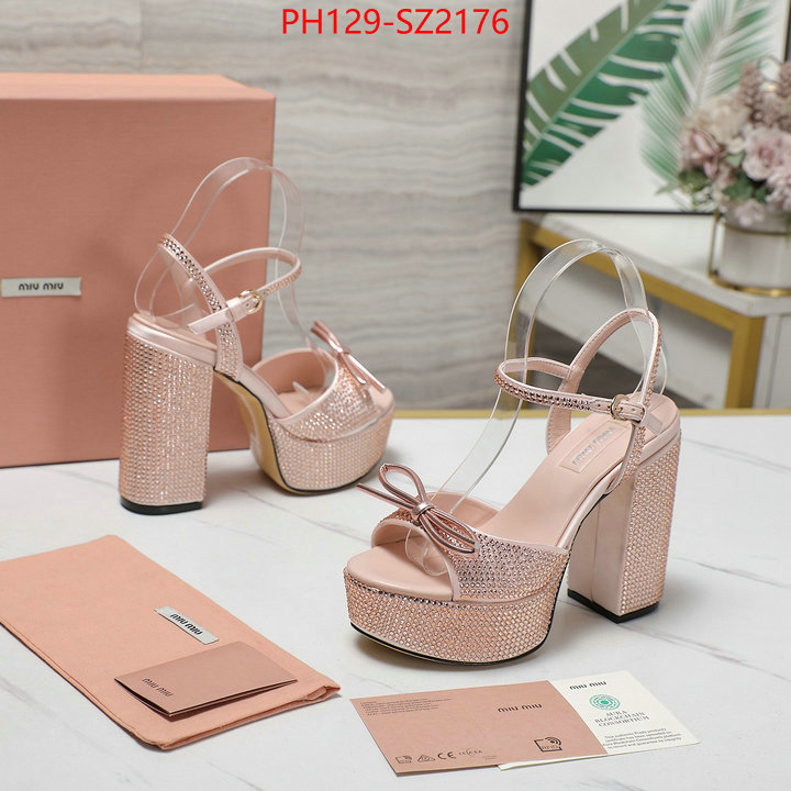 Women Shoes-Miu Miu 1:1 replica wholesale ID: SZ2176 $: 129USD