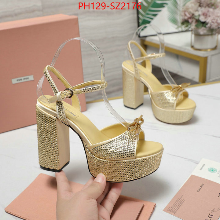 Women Shoes-Miu Miu 1:1 replica wholesale ID: SZ2176 $: 129USD