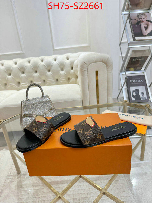 Women Shoes-LV top grade ID: SZ2661 $: 75USD