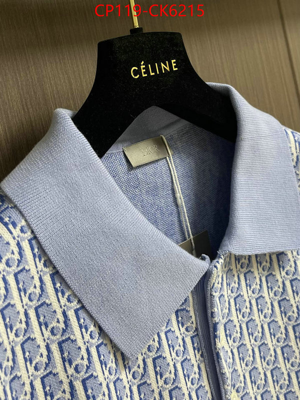 Clothing-Dior luxury fashion replica designers ID: CK6215 $: 119USD