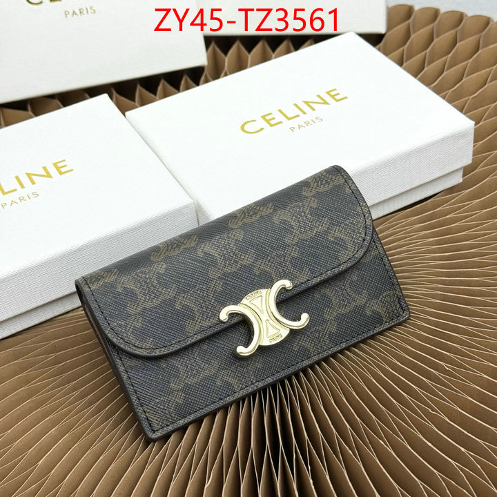 CELINE Bags(4A)-Wallet what is top quality replica ID: TZ3561 $: 45USD,