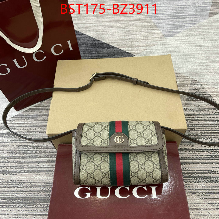 Gucci Bags(TOP)-Crossbody- replcia cheap from china ID: BZ3911 $: 175USD,