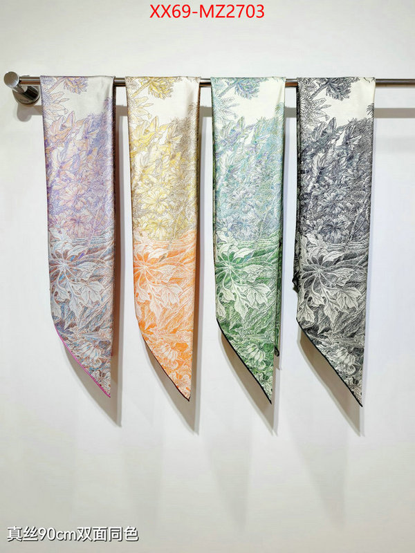 Scarf-Hermes 2024 replica wholesale cheap sales online ID: MZ2703 $: 69USD
