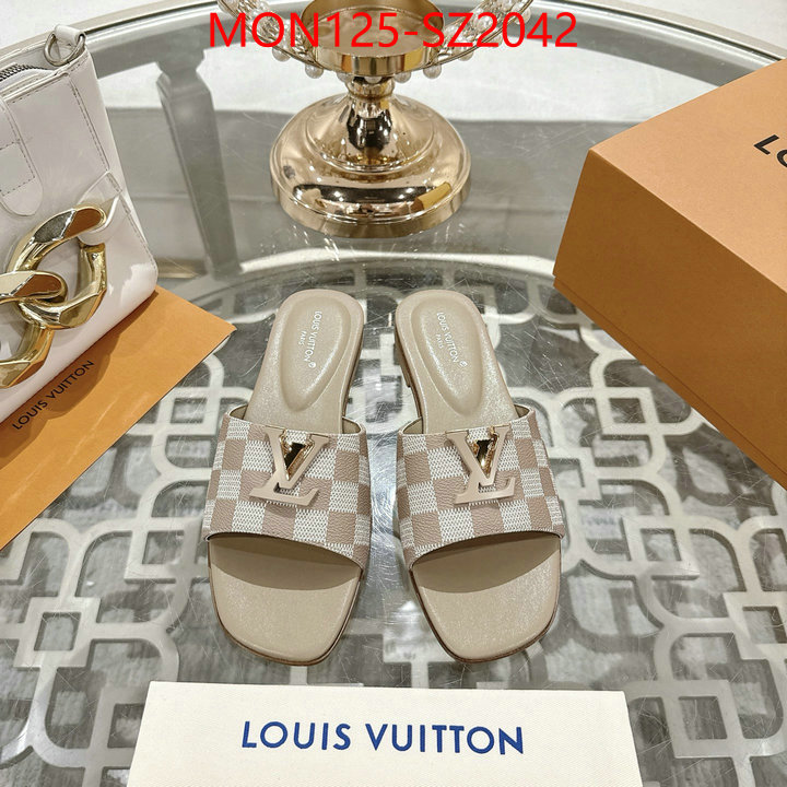 Women Shoes-LV high quality replica designer ID: SZ2042 $: 125USD