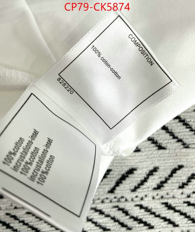 Clothing-Chanel perfect replica ID: CK5874 $: 79USD