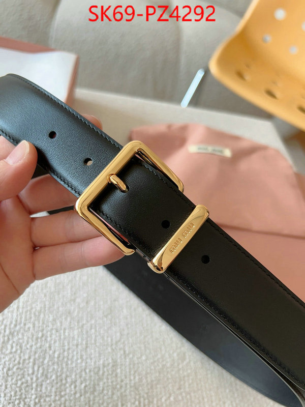 Belts-MIU MIU buy aaaaa cheap ID: PZ4292 $: 69USD