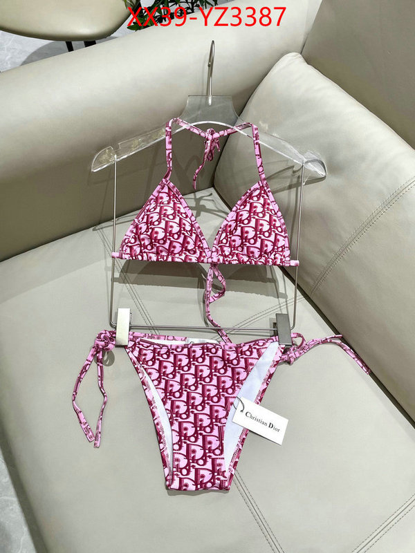 Swimsuit-Dior designer high replica ID: YZ3387 $: 39USD