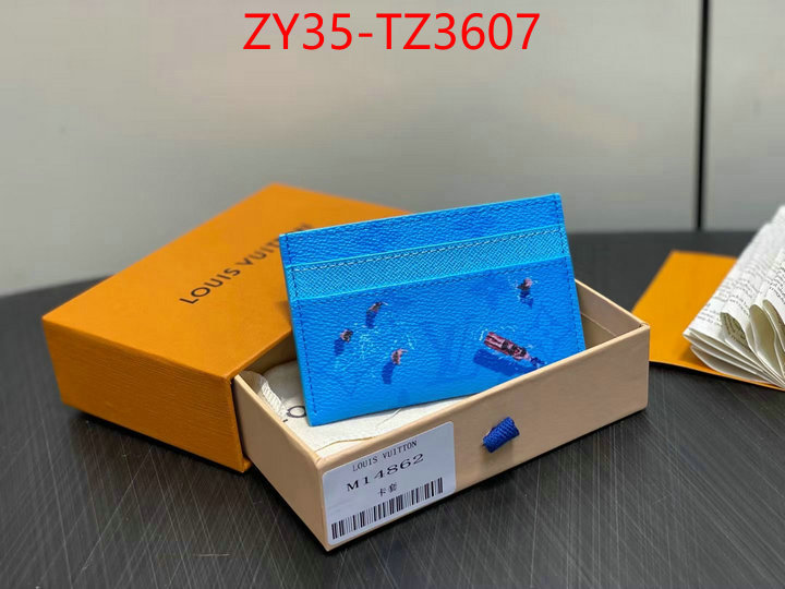 LV Bags(4A)-Wallet top quality fake ID: TZ3607 $: 35USD,
