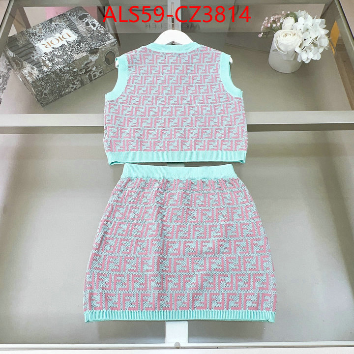 Kids clothing-Fendi 2024 aaaaa replica 1st copy ID: CZ3814 $: 59USD