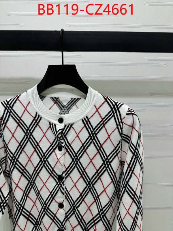 Clothing-Burberry how to buy replcia ID: CZ4661 $: 119USD