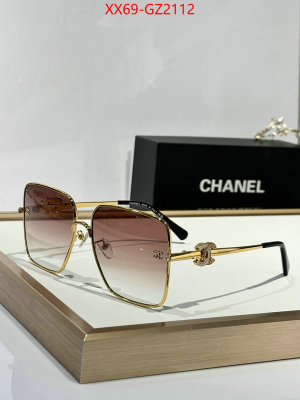 Glasses-Chanel customize best quality replica ID: GZ2112 $: 69USD