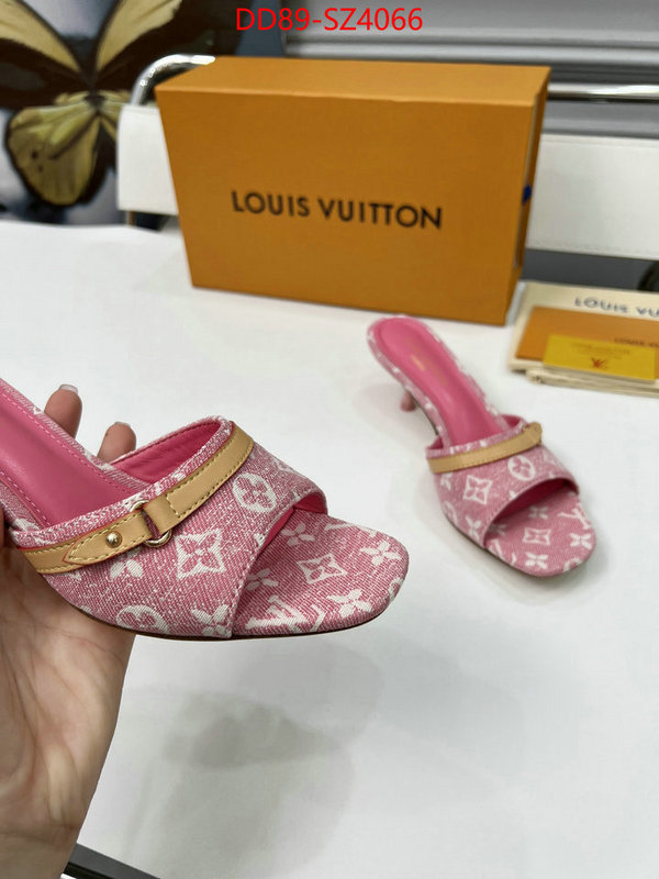 Women Shoes-LV luxury fashion replica designers ID: SZ4066 $: 89USD