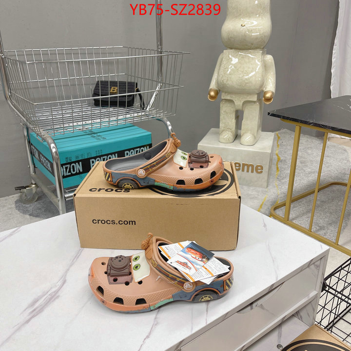 Men Shoes-Crocs replica aaaaa designer ID: SZ2839 $: 75USD