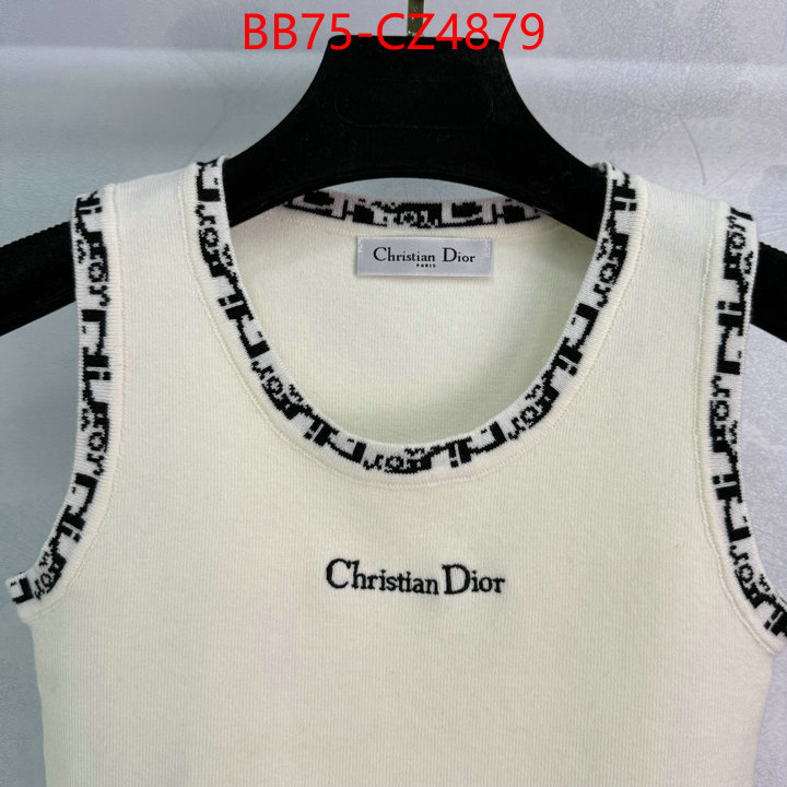 Clothing-Dior best website for replica ID: CZ4879 $: 75USD