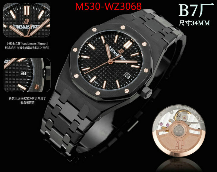 Watch(TOP)-Audemars Piguet luxury cheap replica ID: WZ3068 $: 530USD-shoes yupoo Watch(TOP)-Audemars Piguet luxury cheap replica ID: WZ3068 $: 530USD