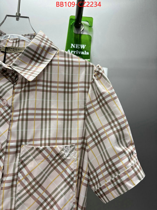 Clothing-Burberry sell online ID: CZ2234 $: 109USD