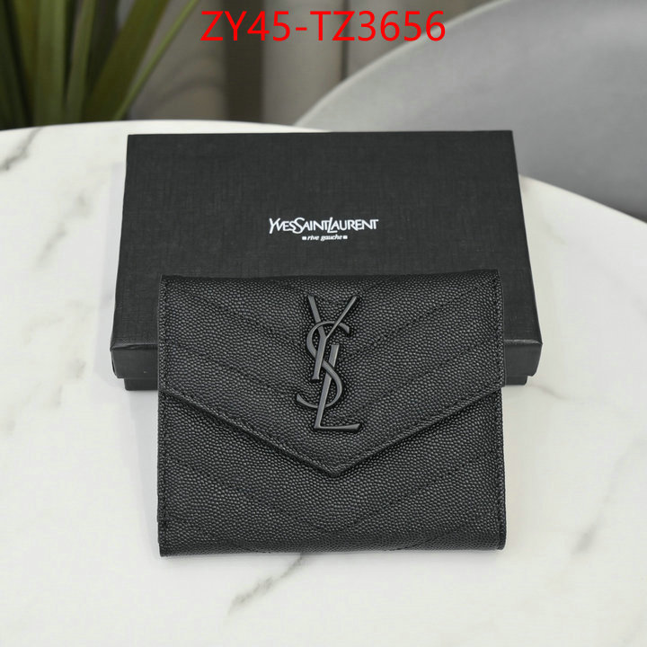 YSL Bags(4A)-Wallet- luxury fake ID: TZ3656 $: 45USD,