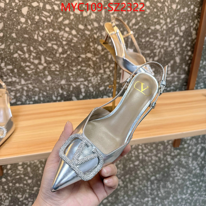 Women Shoes-Valentino replicas ID: SZ2322 $: 109USD