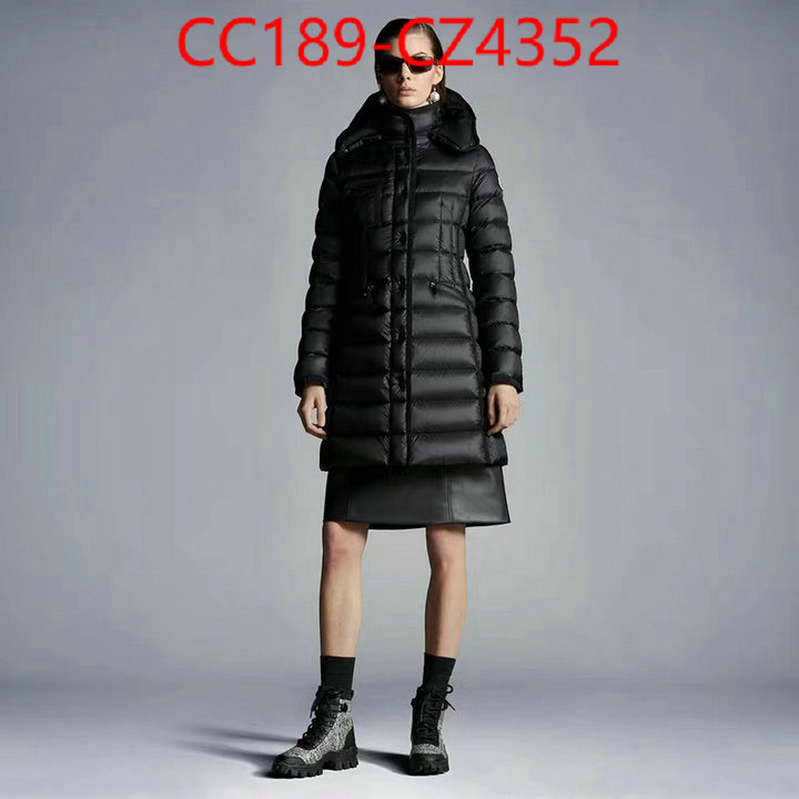 Down jacket Women-Moncler wholesale sale ID: CZ4352 $: 189USD