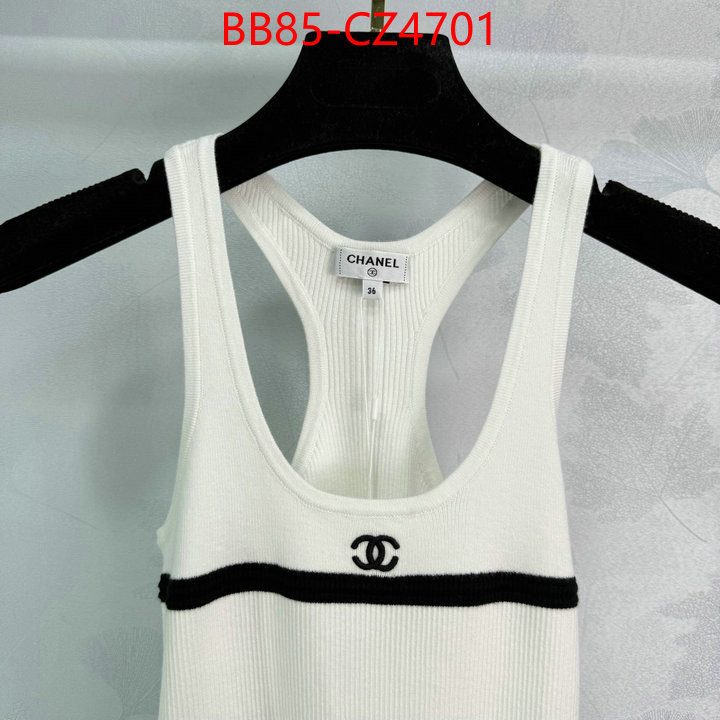 Clothing-Chanel we provide top cheap aaaaa ID: CZ4701 $: 85USD