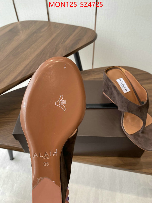 Women Shoes-ALAIA same as original ID: SZ4725 $: 125USD