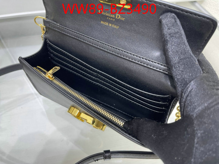 Dior Bags(4A)-Crossbody- outlet 1:1 replica ID: BZ3490 $: 89USD,