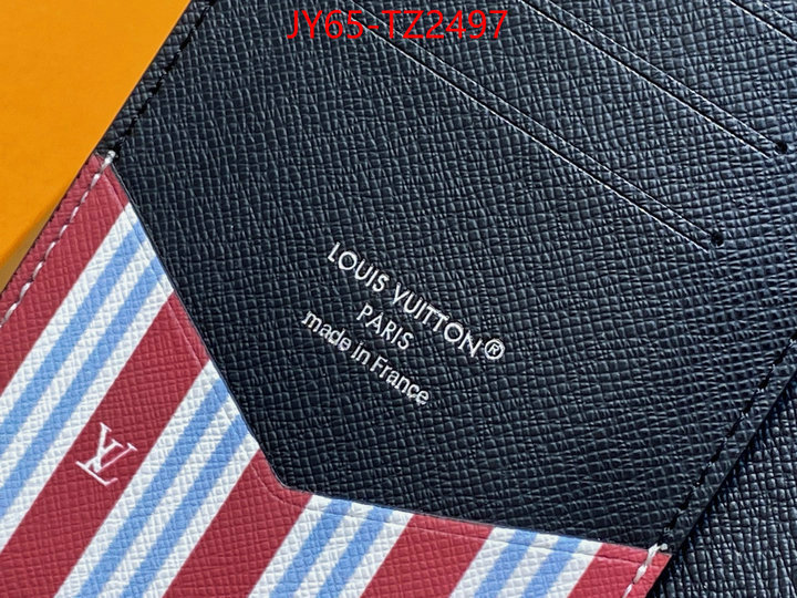 LV Bags(TOP)-Wallet hot sale ID: TZ2497 $: 65USD,