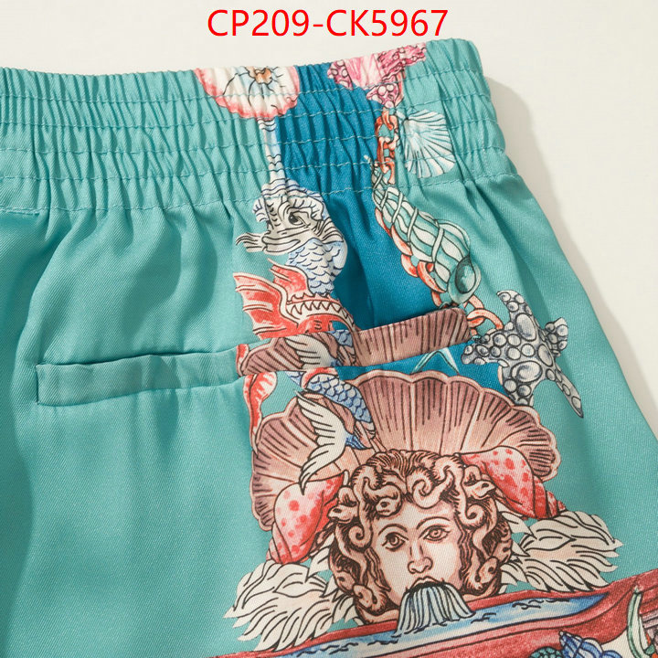 Clothing-Versace fashion replica ID: CK5967 $: 209USD