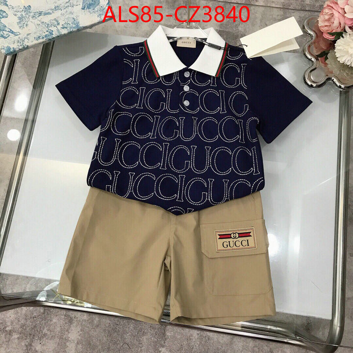 Kids clothing-Gucci designer ID: CZ3840 $: 85USD
