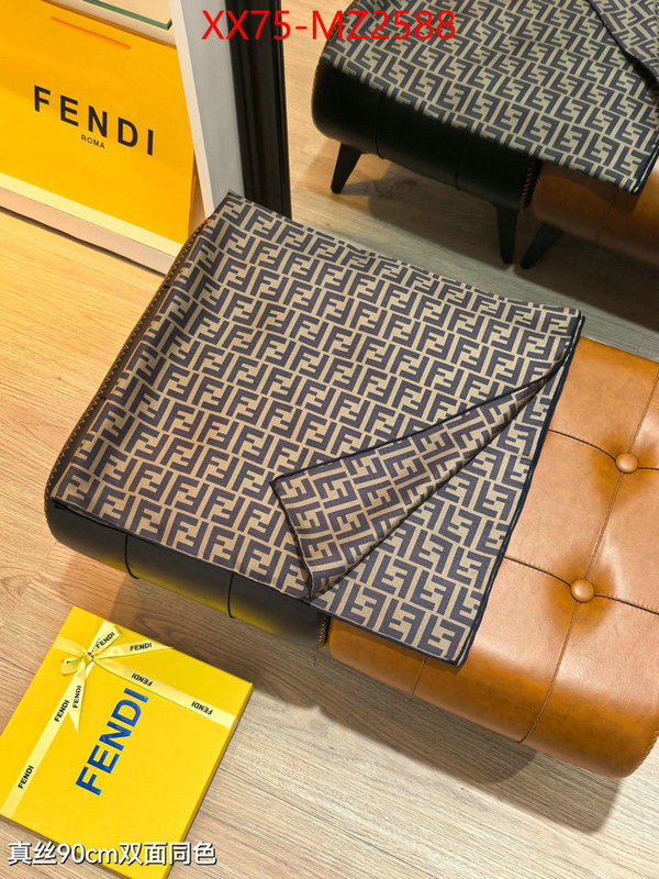 Scarf-Fendi for sale cheap now ID: MZ2588 $: 75USD
