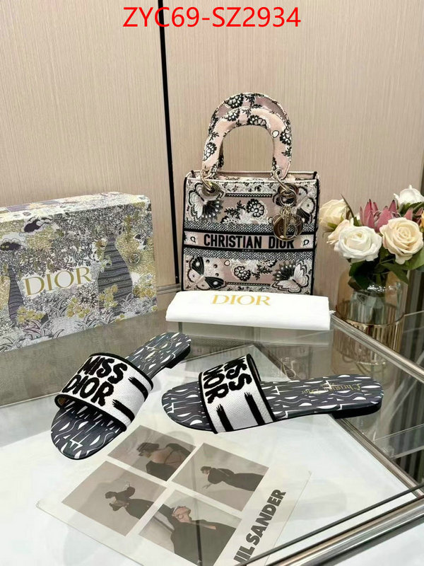Women Shoes-Dior wholesale imitation designer replicas ID: SZ2934 $: 69USD