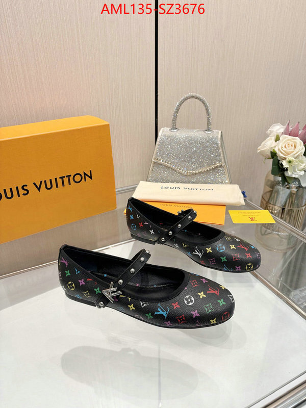 Women Shoes-LV 1:1 replica wholesale ID: SZ3676 $: 135USD