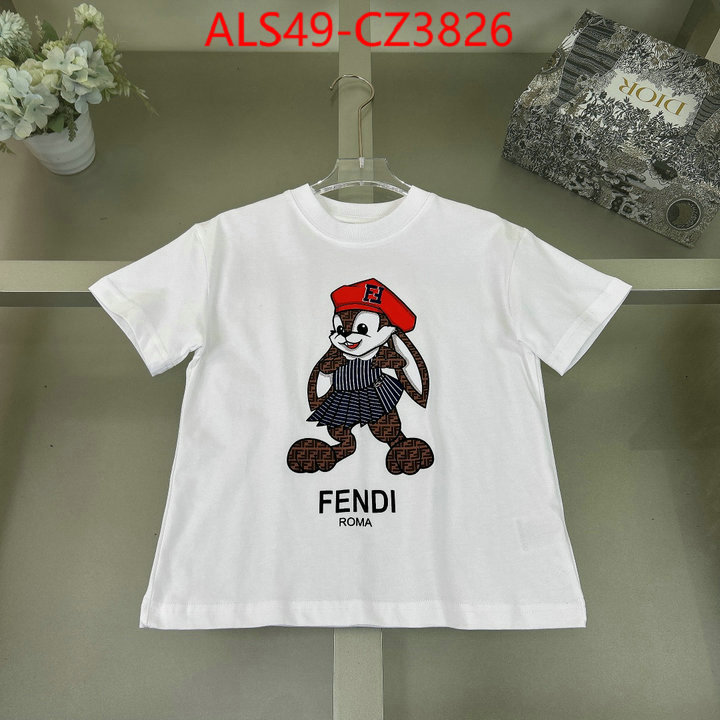 Kids clothing-Fendi 2024 aaaaa replica 1st copy ID: CZ3826 $: 49USD