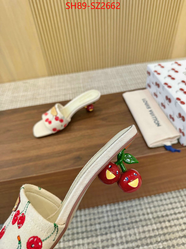 Women Shoes-LV the quality replica ID: SZ2662 $: 89USD