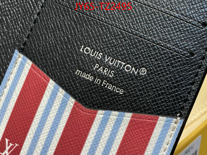 LV Bags(TOP)-Wallet outlet sale store ID: TZ2495 $: 65USD,