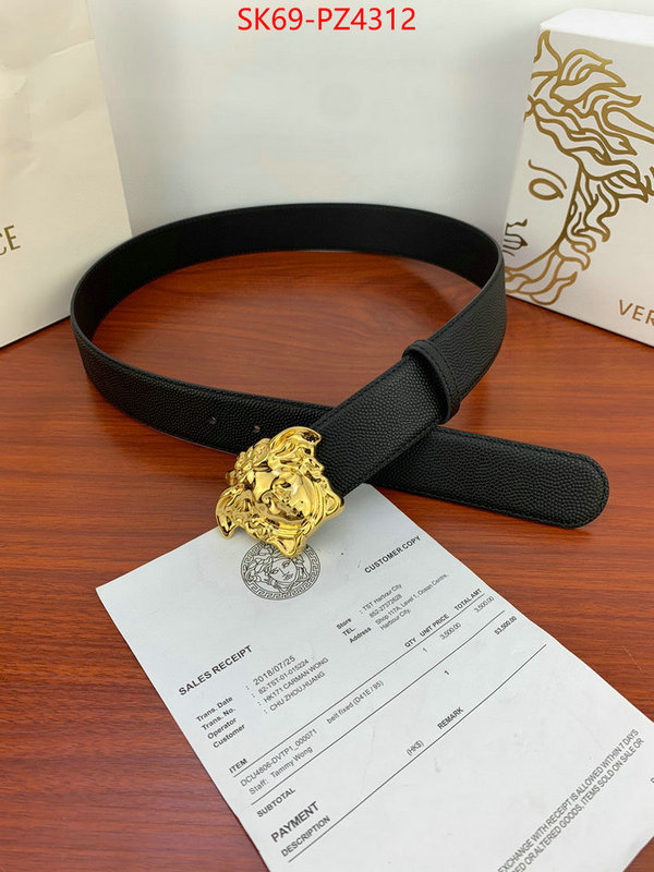 Belts-Versace sell high quality ID: PZ4312 $: 69USD
