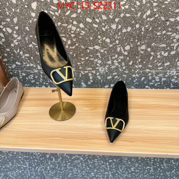 Women Shoes-Valentino aaaaa quality replica ID: SZ2311 $: 115USD