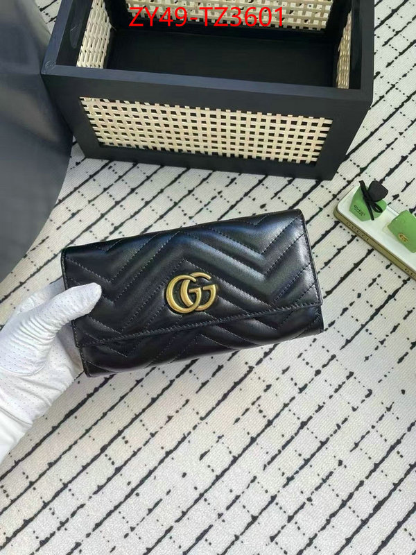 Gucci Bags(4A)-Wallet- is it illegal to buy dupe ID: TZ3601 $: 49USD,
