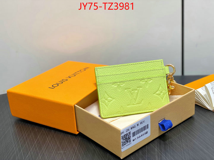 LV Bags(TOP)-Wallet fashion ID: TZ3981 $: 75USD,