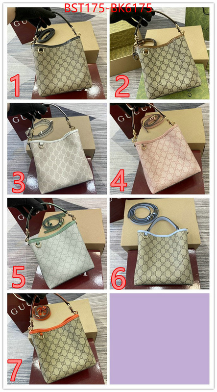 Gucci Bags(TOP)-Bucket bag- replica shop ID: BK6175 $: 175USD,