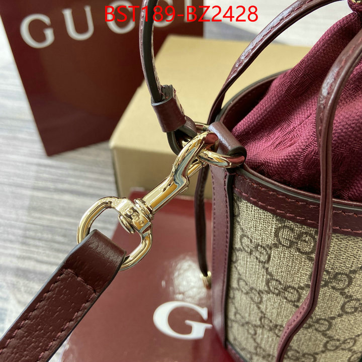 Gucci Bags(TOP)-Bucket bag- the highest quality fake ID: BZ2428 $: 189USD,