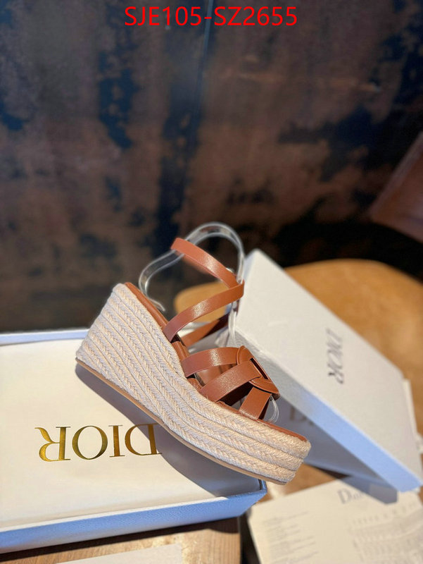 Women Shoes-Dior cheap high quality replica ID: SZ2655 $: 105USD