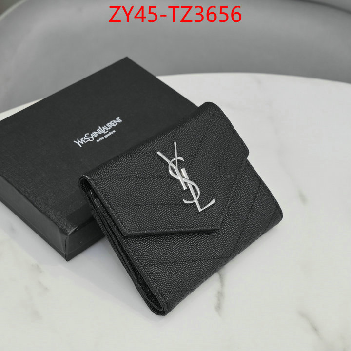 YSL Bags(4A)-Wallet- luxury fake ID: TZ3656 $: 45USD,