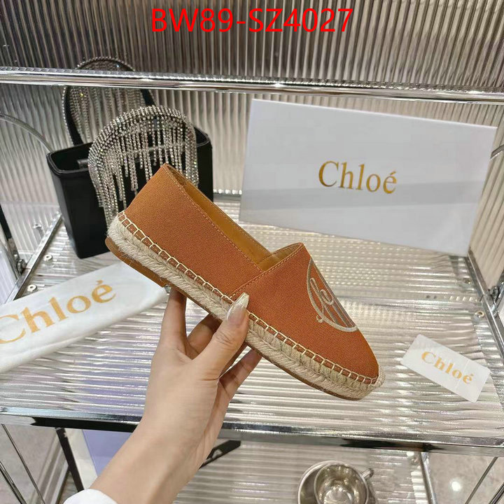 Women Shoes-Chloe copy aaaaa ID: SZ4027 $: 89USD