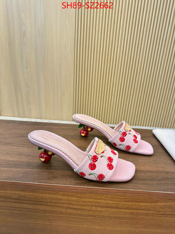 Women Shoes-LV the quality replica ID: SZ2662 $: 89USD