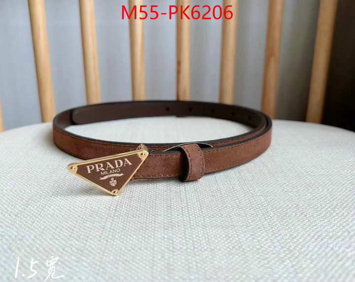 Belts-Prada luxury cheap replica ID: PK6206 $: 55USD